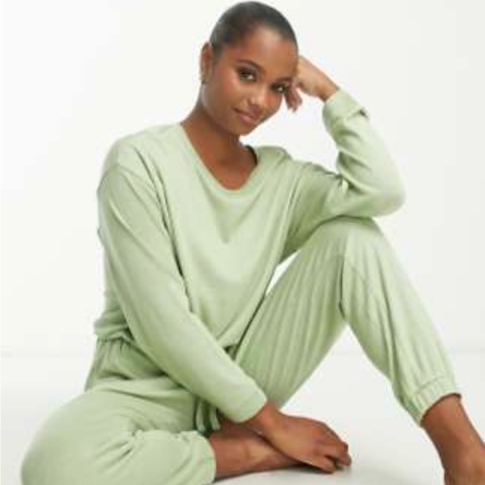 ASOS Petite Light Green Jumpsuit
